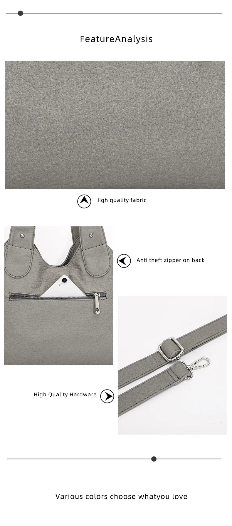 Angelkiss Bag Women Fashion Handbags Women Shoulder Bags PU Leather Handbag Female Satchel Big Shoulder Purse Bag bolsa feminina