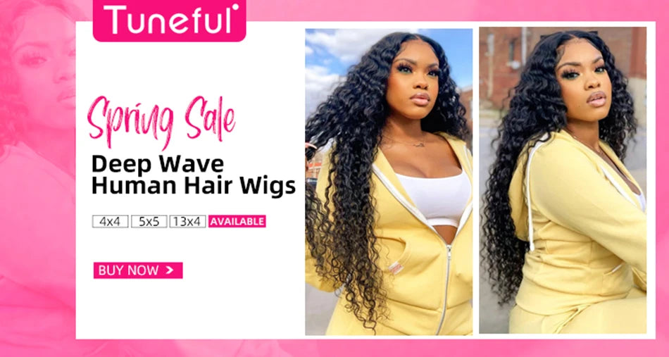 13x6 HD Transparent Lace Front Water Curly Wave Human Hair Wigs 40 Inch Long Jerry Curly Human Hair Frontal Wigs For Women