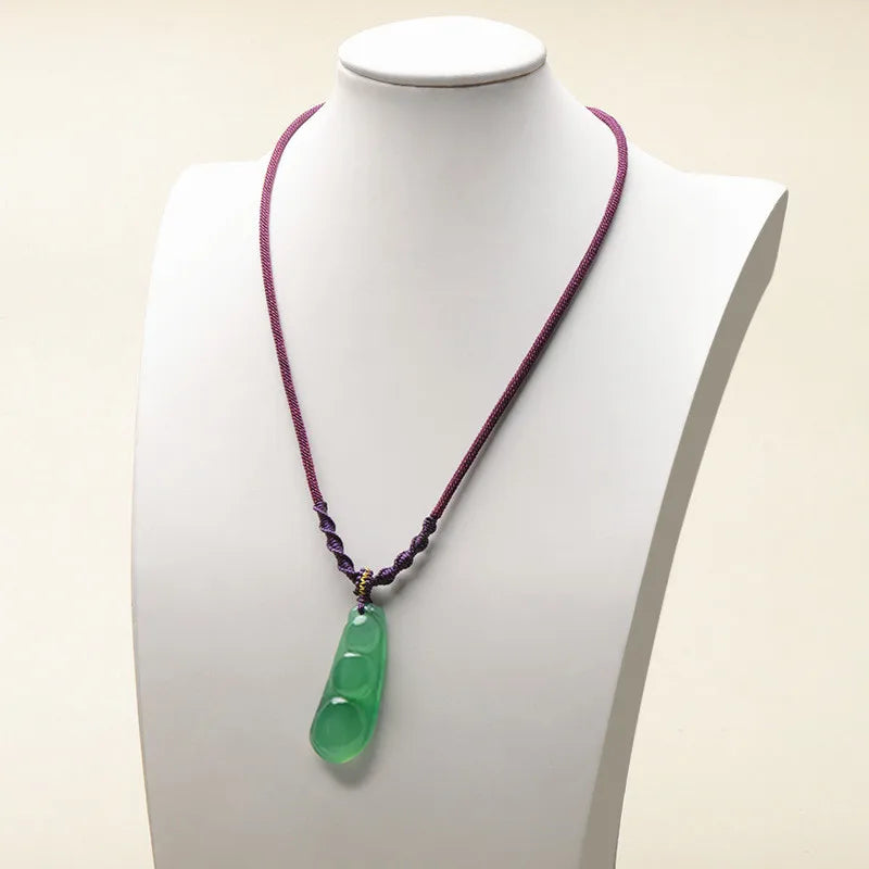 Necklaces Woman Trend 2024 DIY Jewellery Making Accessories Spiral Necklaces with Pendant Handwoven Chain for Needlework Rope