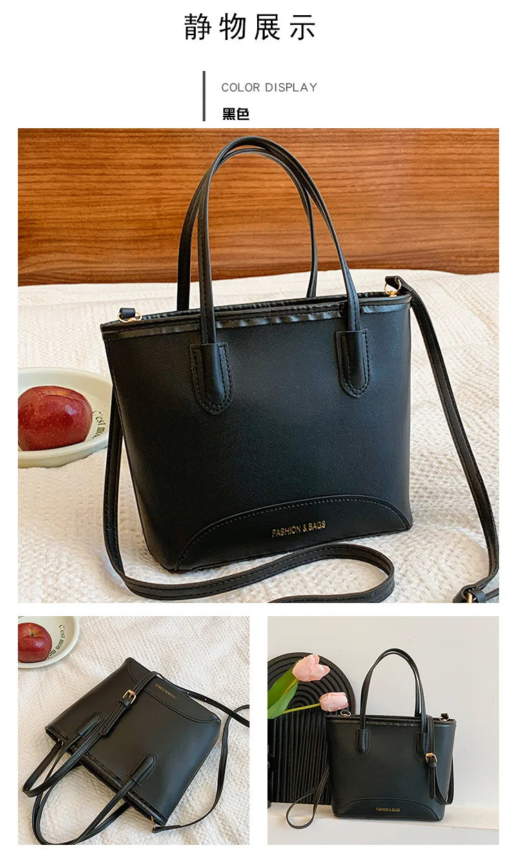 2025 Luxury Fashion Handbag for Women Elegant Retro Bucket Bag Minimalist Crossbody Shoulder Bag Unique Stylish Tote