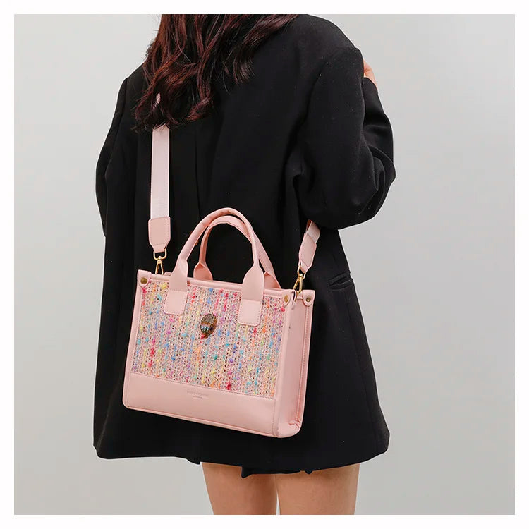 Designer style bag 2025 new model fashionable and luxurious women's handbag, suitable for daily use and versatile cross-body bag