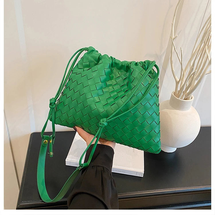 Luxury Designer Paris Fashion Elegant Handbag In Solid Color With Trendy Design For Business Commuter Women