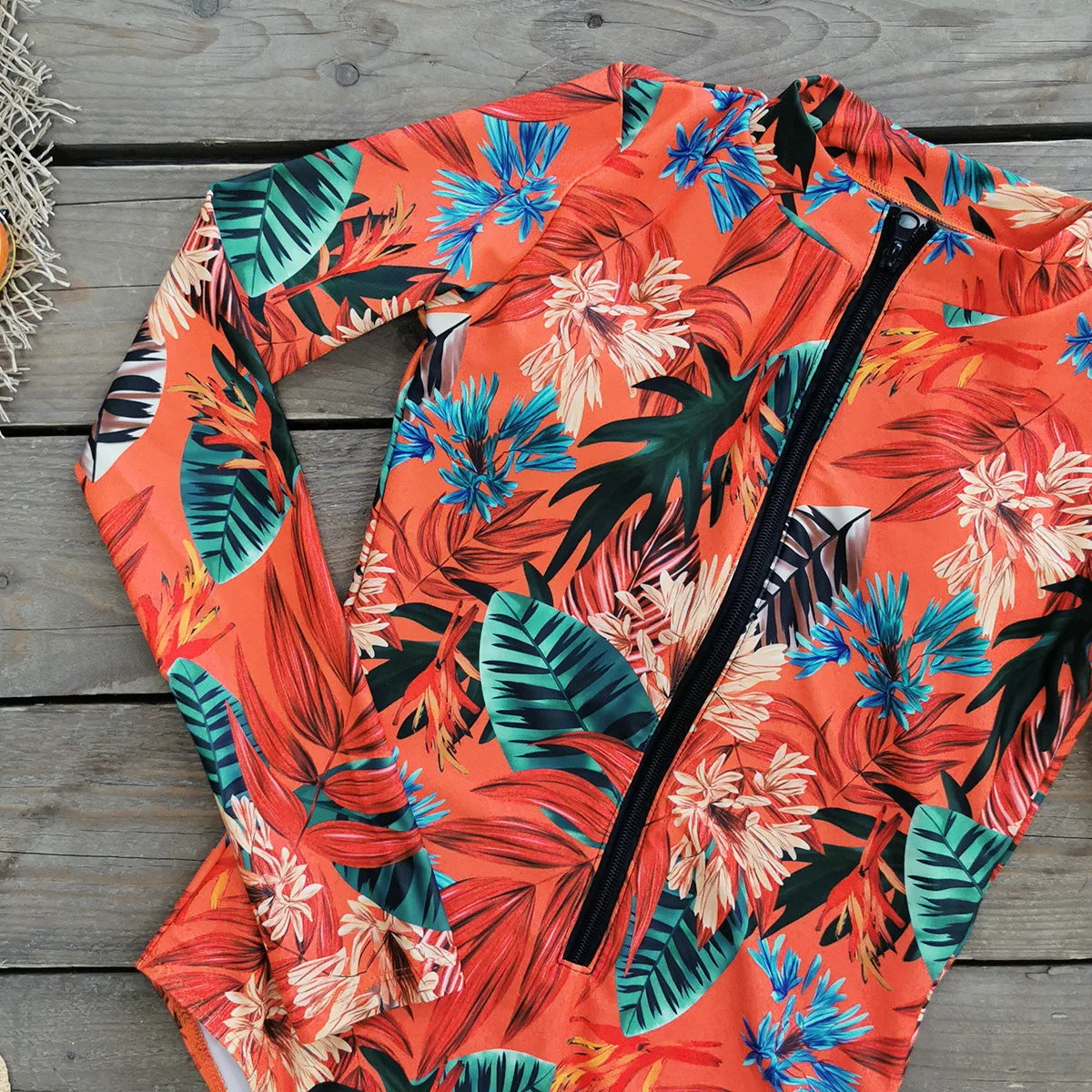 Sexy Women Swimsuit 2025 Bikinis Set Long Sleeve Swimwear Surfing Two Piece Swimsuit Tankini Swimming Bathing Suit Beach Wear