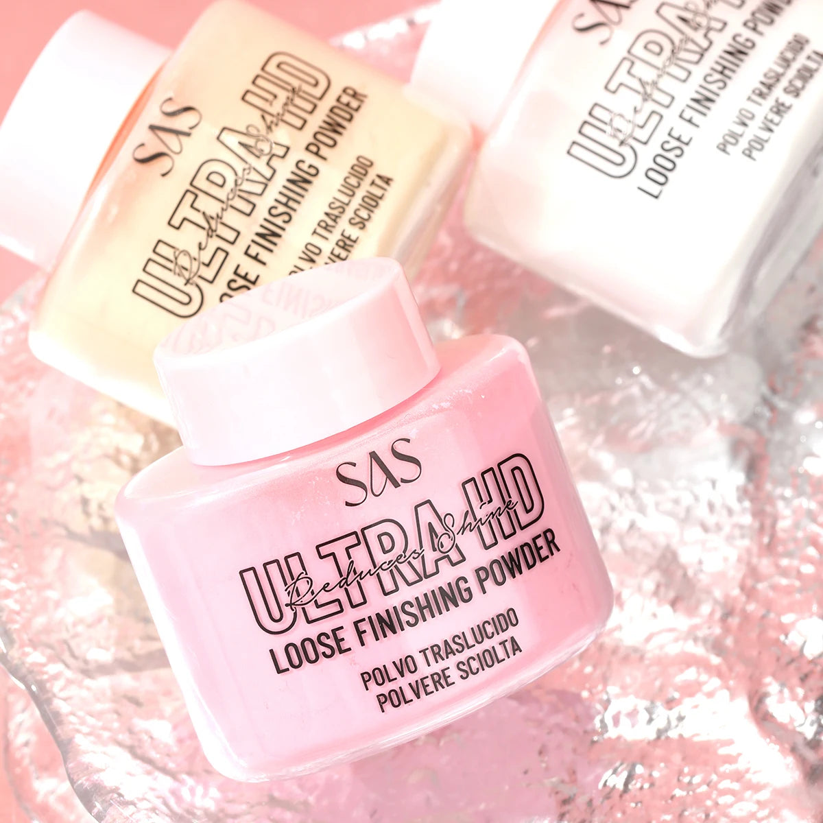 Setting powder, oil-control matte makeup effect, long-lasting waterproof, brightens skin tone, creates a perfect makeup