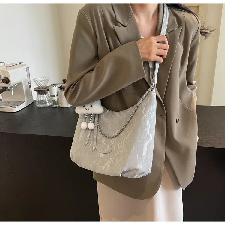 2025 Summer Fresh Release! Women's Fashion Bag - Simple Relaxed Design, Soft Texture, Ample Capacity for Commuting