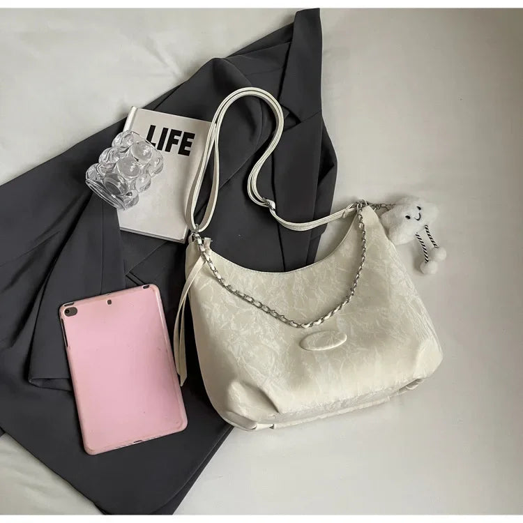 2025 Summer Fresh Release! Women's Fashion Bag - Simple Relaxed Design, Soft Texture, Ample Capacity for Commuting