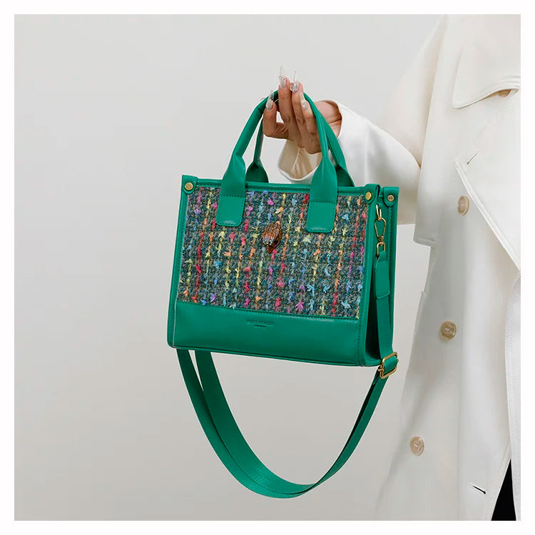Designer style bag 2025 new model fashionable and luxurious women's handbag, suitable for daily use and versatile cross-body bag