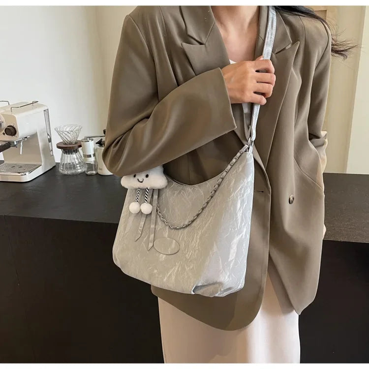 2025 Summer Fresh Release! Women's Fashion Bag - Simple Relaxed Design, Soft Texture, Ample Capacity for Commuting