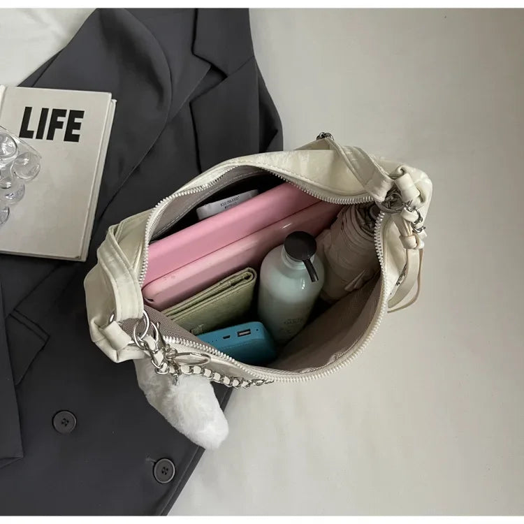 2025 Summer Fresh Release! Women's Fashion Bag - Simple Relaxed Design, Soft Texture, Ample Capacity for Commuting