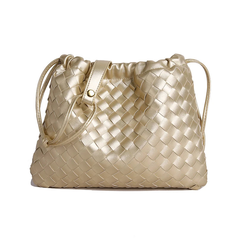 Luxury Designer Paris Fashion Elegant Handbag In Solid Color With Trendy Design For Business Commuter Women
