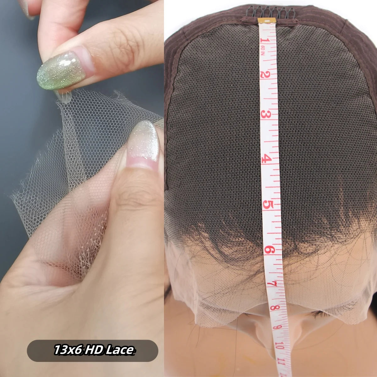 180% Density Natural Straight Human Hair Wig 13x6 HD Lace Frontal Wig Pre Plucked 28Inch Remy Straight Human Hair Wig For Women