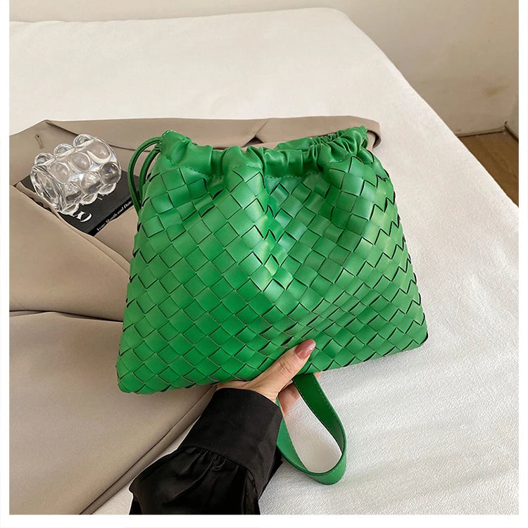 Luxury Designer Paris Fashion Elegant Handbag In Solid Color With Trendy Design For Business Commuter Women