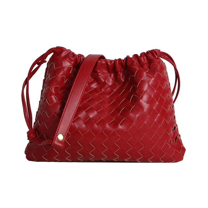 Luxury Designer Paris Fashion Elegant Handbag In Solid Color With Trendy Design For Business Commuter Women