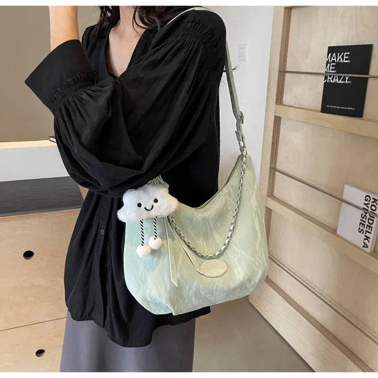 2025 Summer Fresh Release! Women's Fashion Bag - Simple Relaxed Design, Soft Texture, Ample Capacity for Commuting