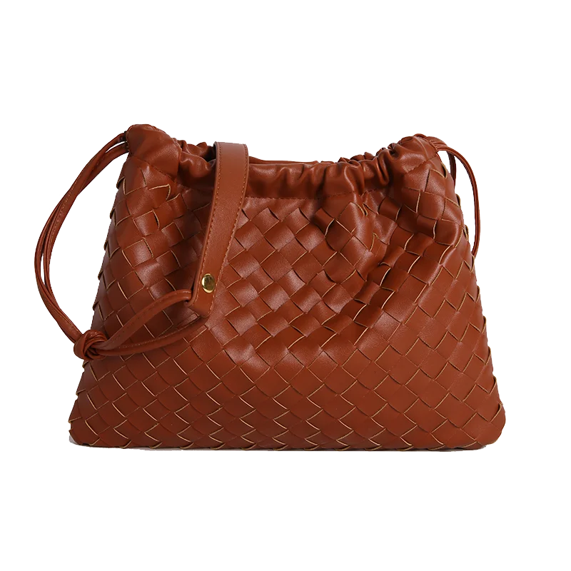Luxury Designer Paris Fashion Elegant Handbag In Solid Color With Trendy Design For Business Commuter Women