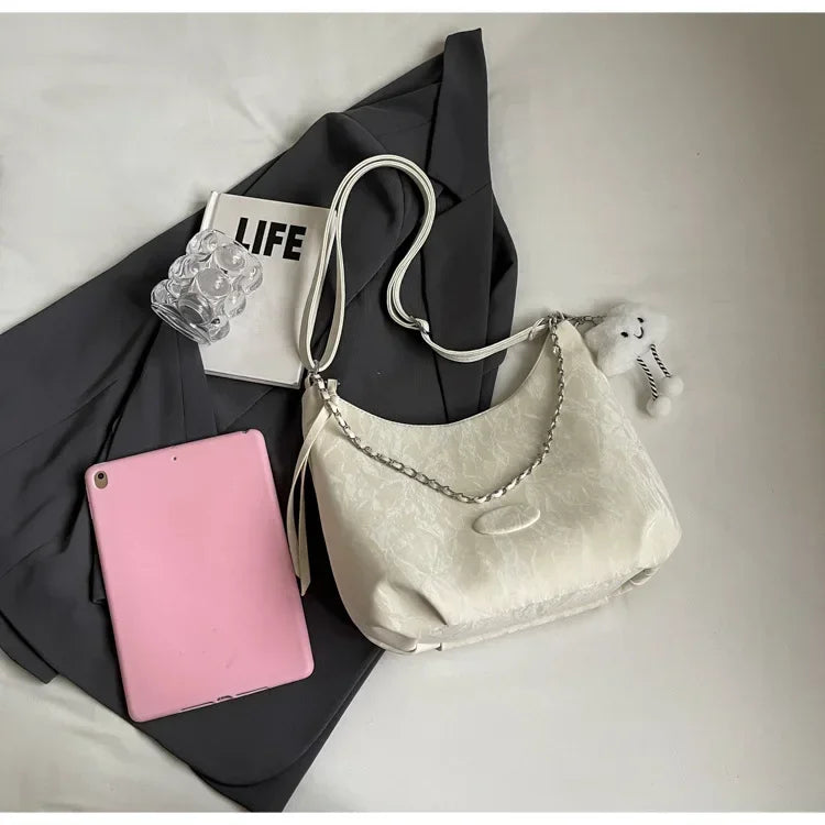 2025 Summer Fresh Release! Women's Fashion Bag - Simple Relaxed Design, Soft Texture, Ample Capacity for Commuting