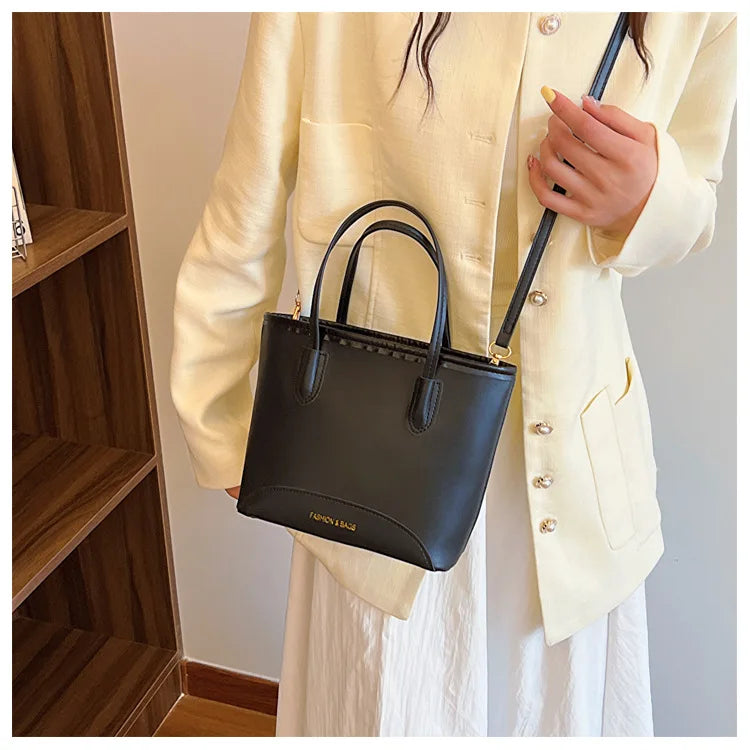 2025 Luxury Fashion Handbag for Women Elegant Retro Bucket Bag Minimalist Crossbody Shoulder Bag Unique Stylish Tote