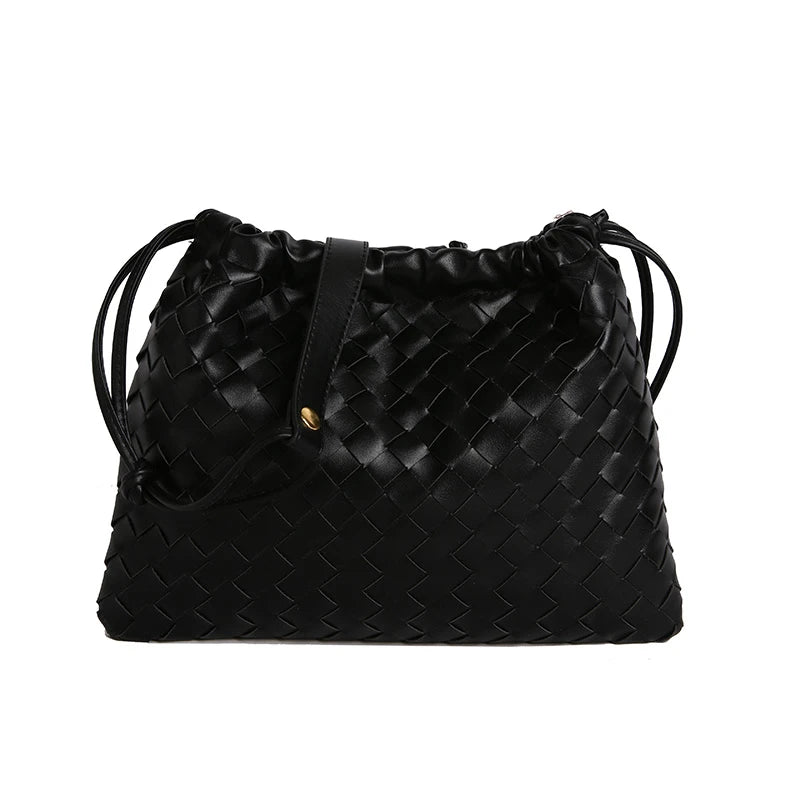 Luxury Designer Paris Fashion Elegant Handbag In Solid Color With Trendy Design For Business Commuter Women