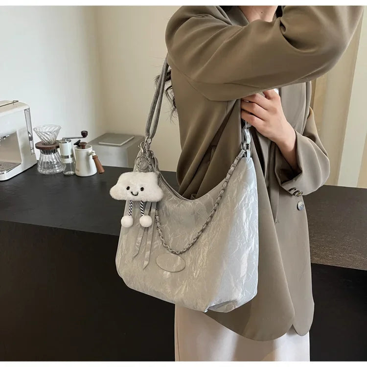 2025 Summer Fresh Release! Women's Fashion Bag - Simple Relaxed Design, Soft Texture, Ample Capacity for Commuting