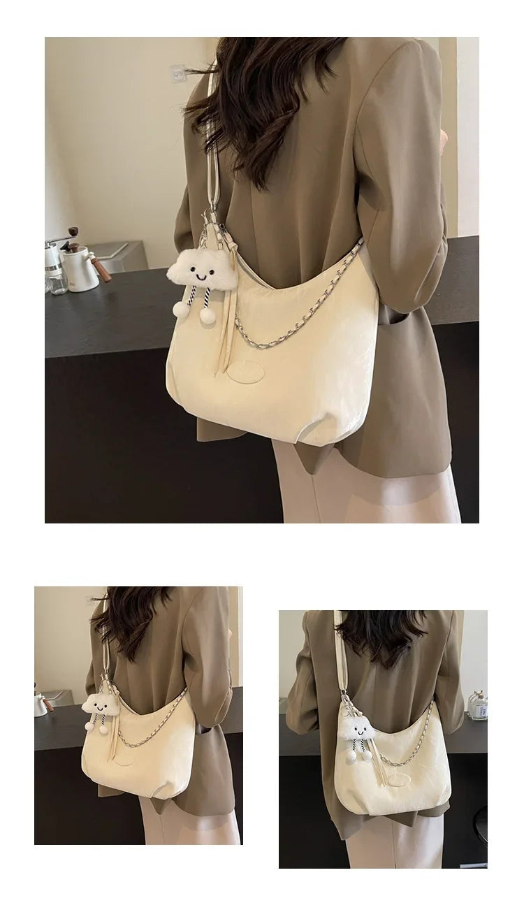 2025 Summer Fresh Release! Women's Fashion Bag - Simple Relaxed Design, Soft Texture, Ample Capacity for Commuting