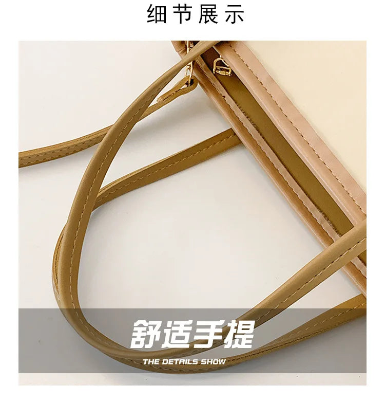 2025 Luxury Fashion Handbag for Women Elegant Retro Bucket Bag Minimalist Crossbody Shoulder Bag Unique Stylish Tote