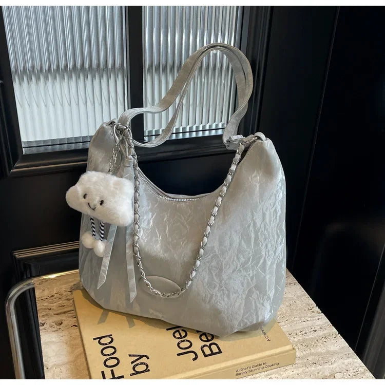 2025 Summer Fresh Release! Women's Fashion Bag - Simple Relaxed Design, Soft Texture, Ample Capacity for Commuting