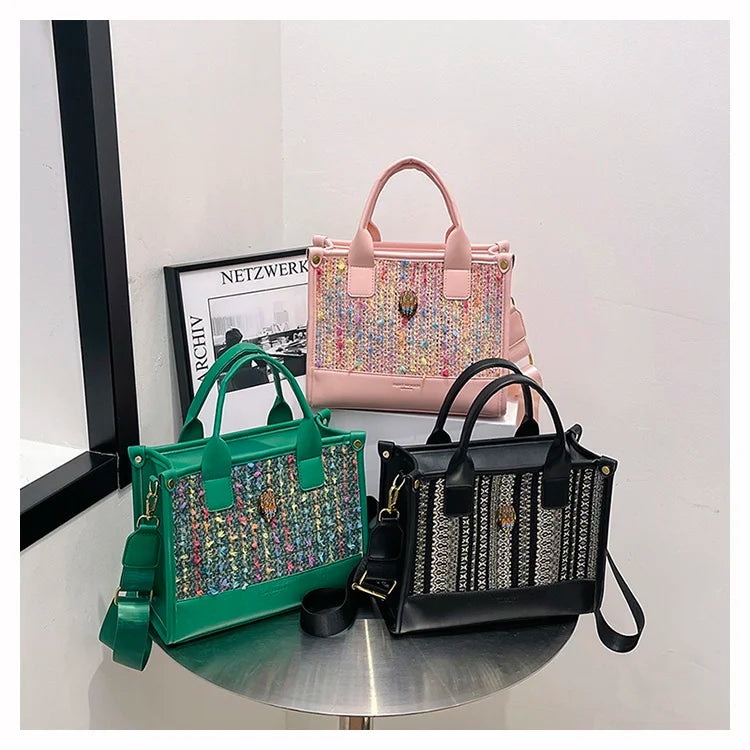 Designer style bag 2025 new model fashionable and luxurious women's handbag, suitable for daily use and versatile cross-body bag