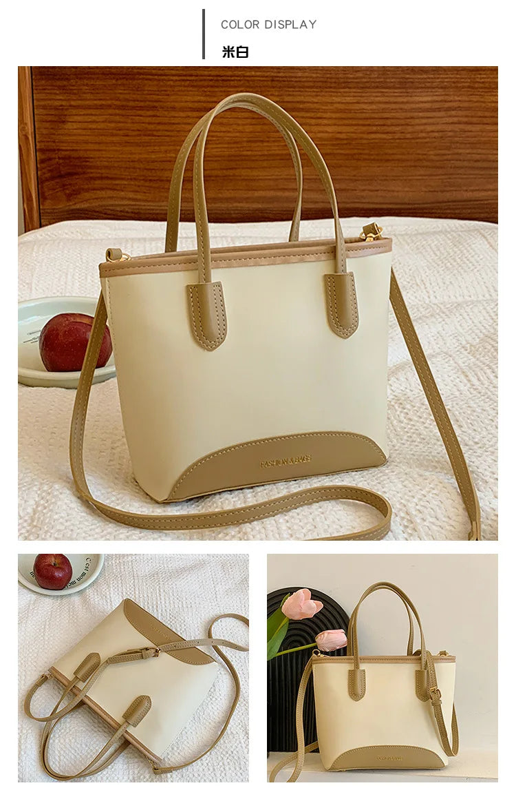 2025 Luxury Fashion Handbag for Women Elegant Retro Bucket Bag Minimalist Crossbody Shoulder Bag Unique Stylish Tote