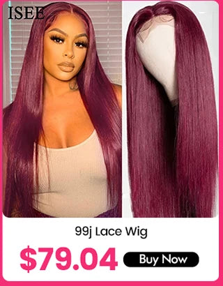 Wear And Go Glueless Human Hair ISEE Brazilian Straight Highlight Wig 6x4 HD Lace Glueless Preplucked Human Wigs Ready To Go