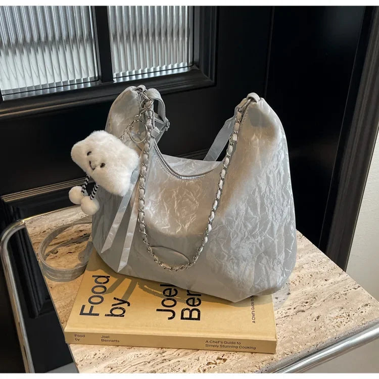 2025 Summer Fresh Release! Women's Fashion Bag - Simple Relaxed Design, Soft Texture, Ample Capacity for Commuting