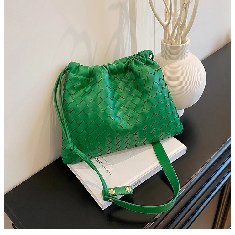 Luxury Designer Paris Fashion Elegant Handbag In Solid Color With Trendy Design For Business Commuter Women