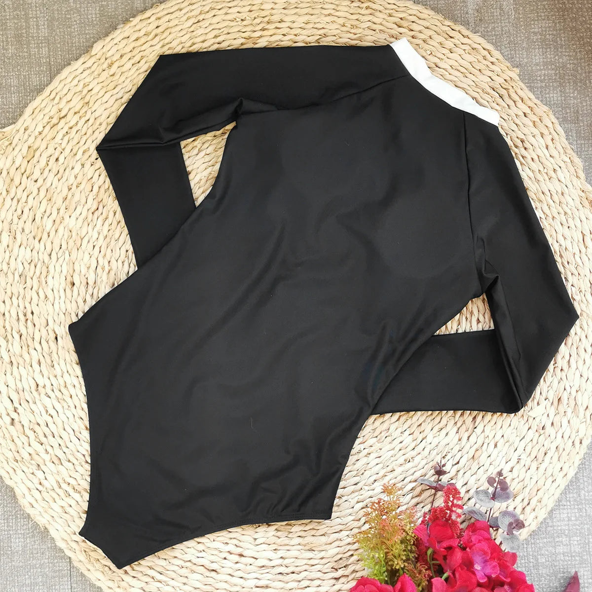 Sexy Women Swimsuit 2025 Bikinis Set Long Sleeve Swimwear Surfing Two Piece Swimsuit Tankini Swimming Bathing Suit Beach Wear