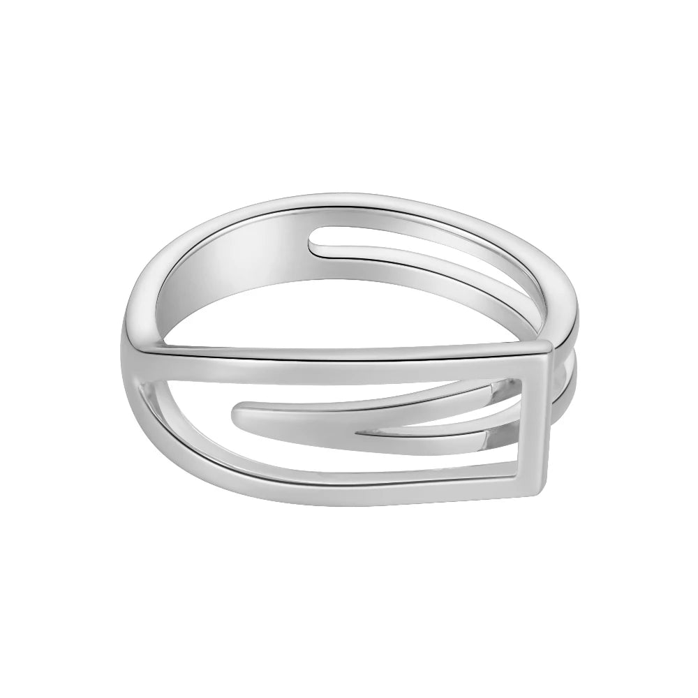 ENFASHION Geometric Rings For Women 18K Gold Color Ring Anillos Mujer Fashion Jewelry 2022 Wholesale Christmas Halloween 224178