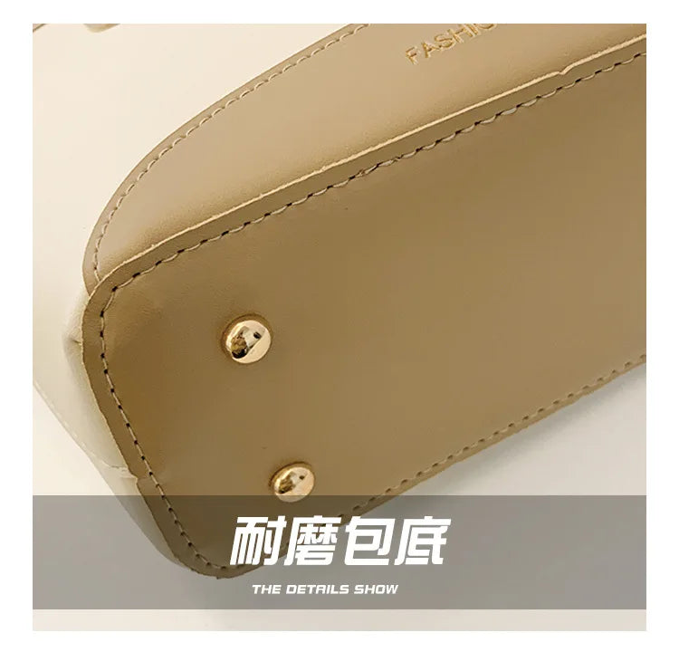 2025 Luxury Fashion Handbag for Women Elegant Retro Bucket Bag Minimalist Crossbody Shoulder Bag Unique Stylish Tote
