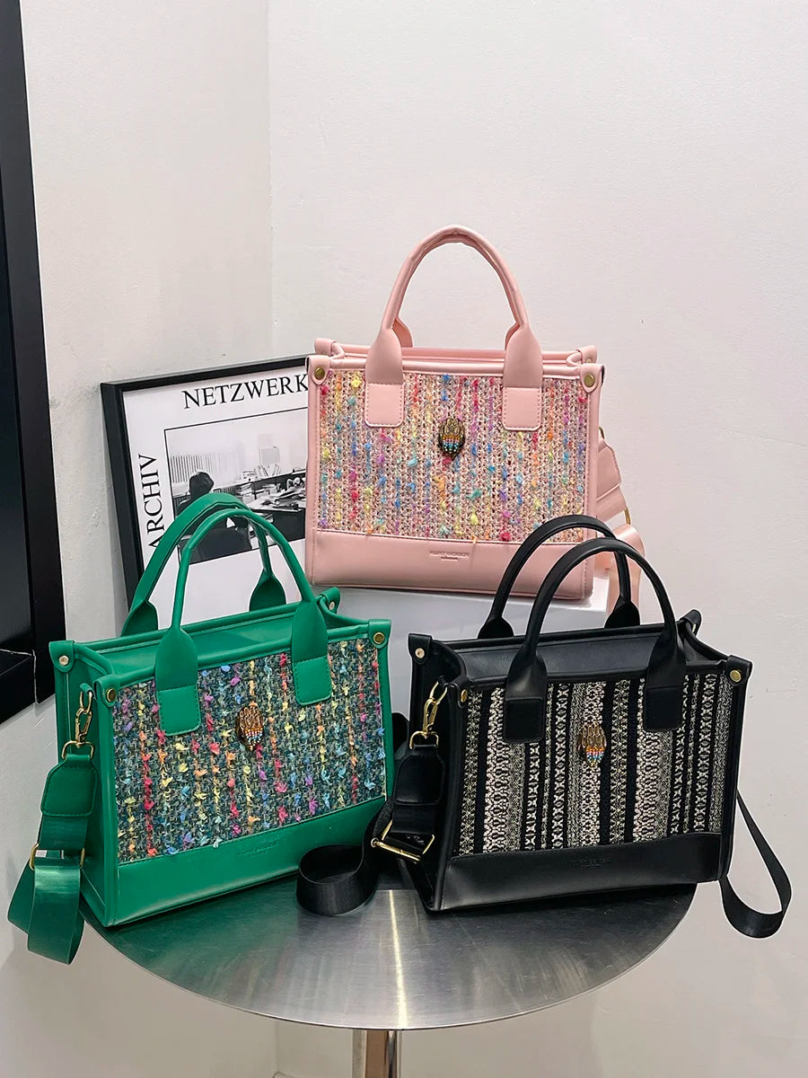 Designer style bag 2025 new model fashionable and luxurious women's handbag, suitable for daily use and versatile cross-body bag