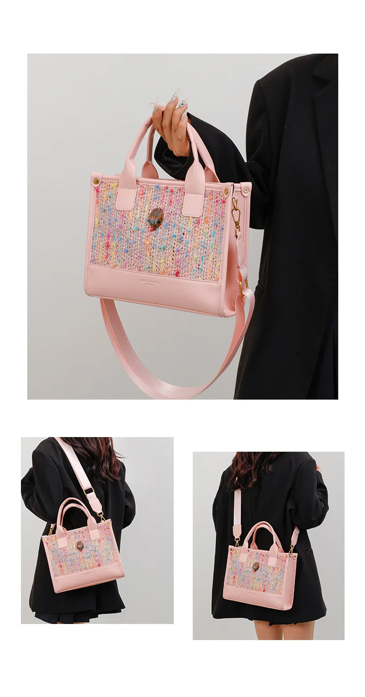 Designer style bag 2025 new model fashionable and luxurious women's handbag, suitable for daily use and versatile cross-body bag