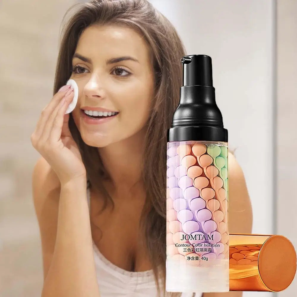 Makeup Primer Breathable BB Cream Not Sticky Face Foundation Intensive Moisturizes Provide Deep Moisture Helps Brighten Skin
