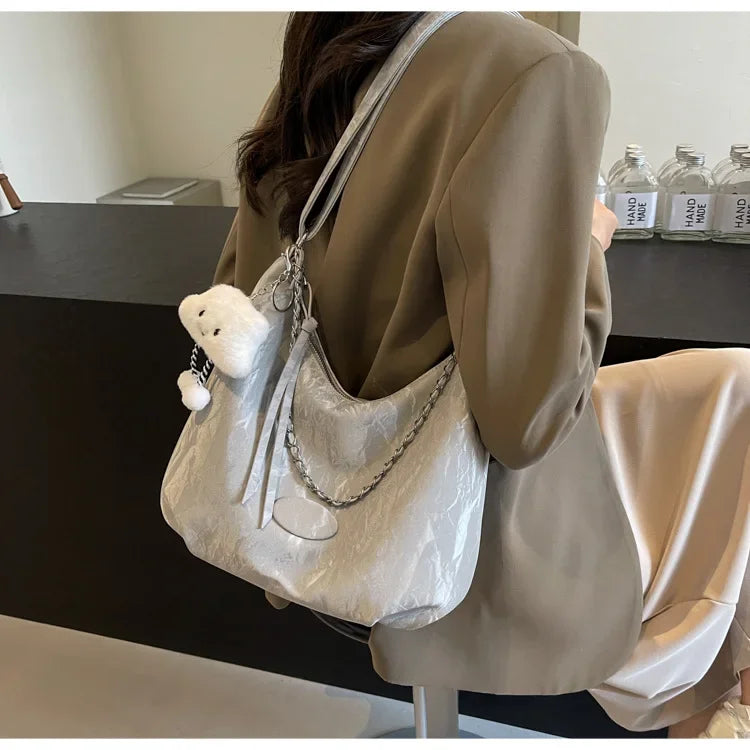 2025 Summer Fresh Release! Women's Fashion Bag - Simple Relaxed Design, Soft Texture, Ample Capacity for Commuting