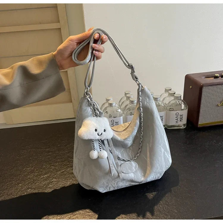 2025 Summer Fresh Release! Women's Fashion Bag - Simple Relaxed Design, Soft Texture, Ample Capacity for Commuting