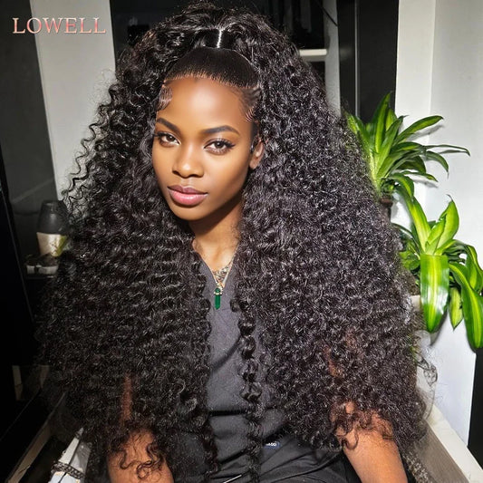 Deep Wave Frontal Wig Hd Lace Wig 13x6 100% Curly Human Hair Wig Accessories For Women Preplucked 13x4 Lace Front  wigs