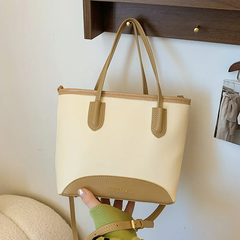 2025 Luxury Fashion Handbag for Women Elegant Retro Bucket Bag Minimalist Crossbody Shoulder Bag Unique Stylish Tote