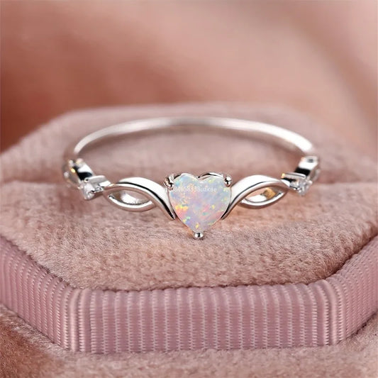 Fashion Love Zircon Ring with Simple and Colorful Style Elegant Retro Women's Wedding Festival Party Accessories and Giftsкольцо