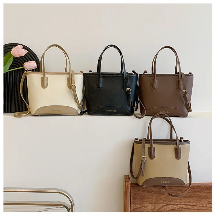 2025 Luxury Fashion Handbag for Women Elegant Retro Bucket Bag Minimalist Crossbody Shoulder Bag Unique Stylish Tote