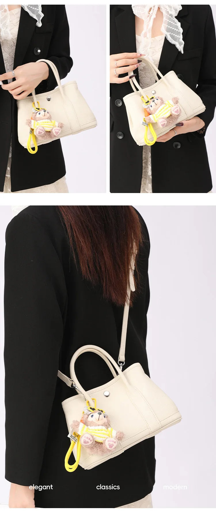 Fashion Forward Designer Tote Purse Bag with Minimalist Style High-End Quality and Durability