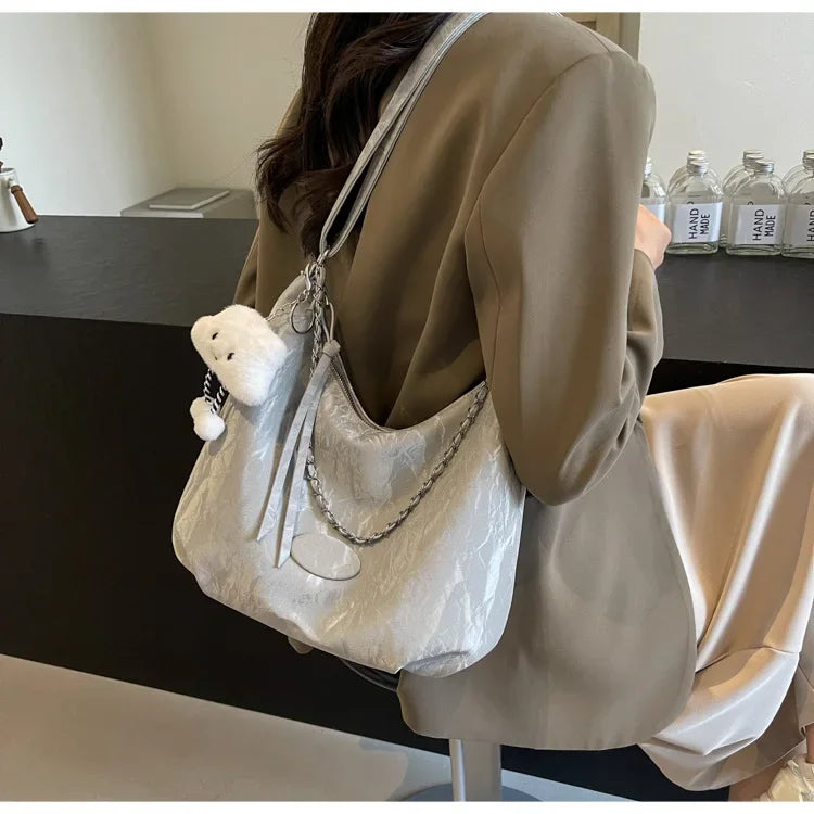 2025 Summer Fresh Release! Women's Fashion Bag - Simple Relaxed Design, Soft Texture, Ample Capacity for Commuting